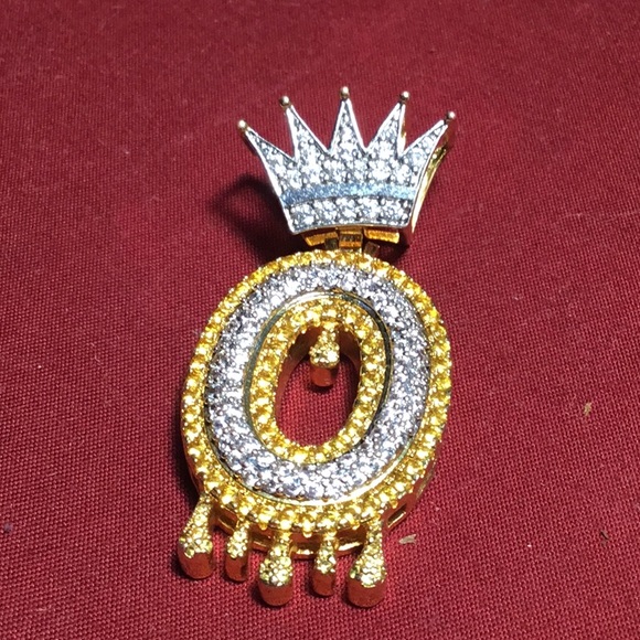 O 0 diamond pendant - Picture 3 of 8